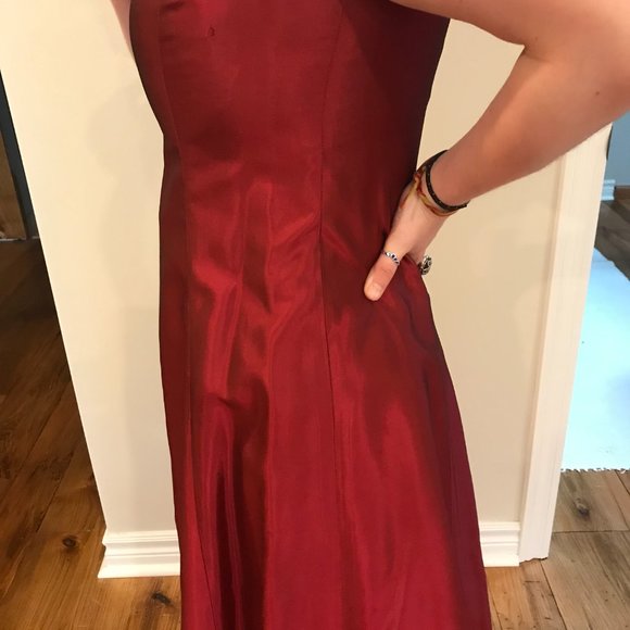 Formal floor length dress - Tafetta - Picture 5 of 9